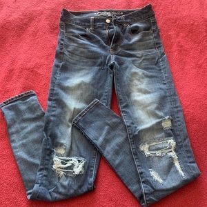 American Eagle Hi-Rose Jeggings